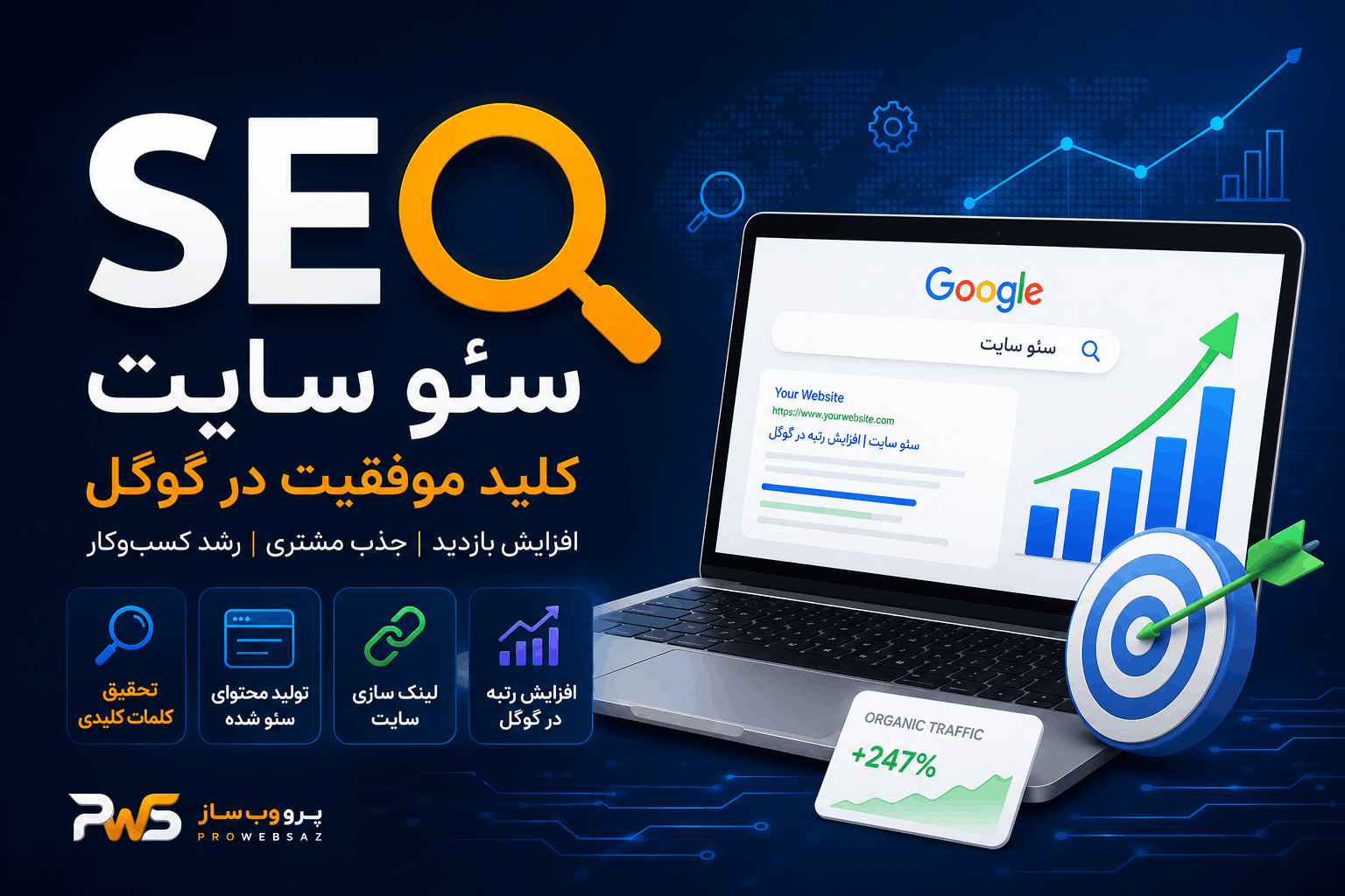سئو سایت (SEO) چیست؟ آموزش کامل بهینه‌سازی سایت برای افزایش بازدید و فروش